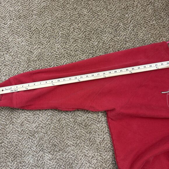 VINTAGE Ruff Ryders DMX Sweater Size 3XL Red Crew Pullover Hip Hop 90s - Picture 8 of 8